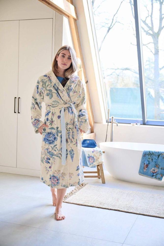 ACCAPPATOIO DONNA AVORIO PIP3227013 WHITE BLU PIP STUDIO